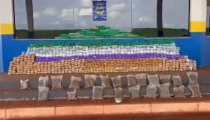 PMR apreende mais de 885 kg de drogas na MS-162