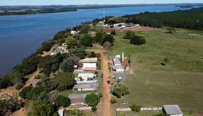 Vista aérea do Porto Caiua - Foto: Julio Fernando