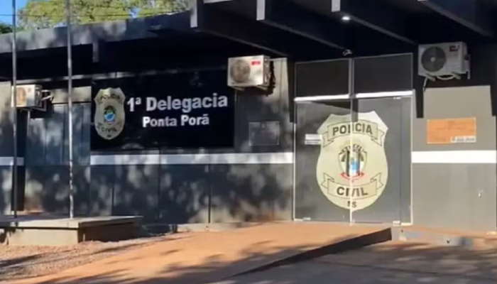 1ª Delegacia de Ponta Porã — Foto: 1ª Delegacia de Ponta Porã. — Foto: PC/MS