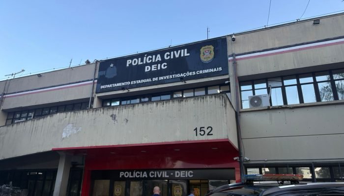 Operação do DEIC terminou com uma morte e duas prisões — Foto: Operação do DEIC