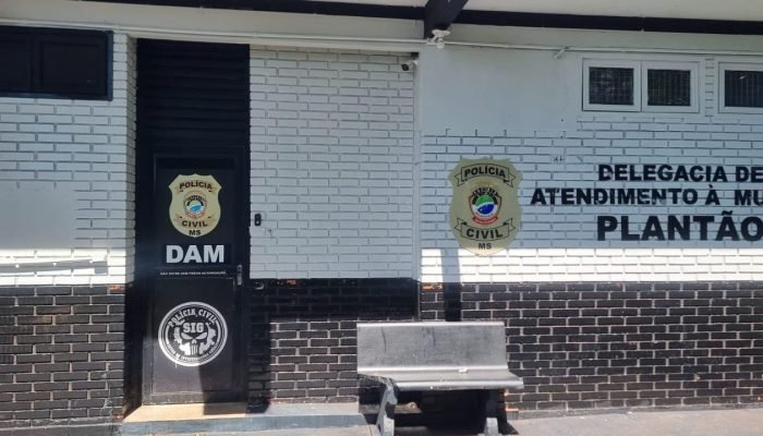 Caso foi registrado no Plantão da DAM em Dourados. — Foto: Caso foi registrado n