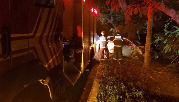 Acidente na BR-262 — Foto: Reprodução, O Pantaneiro