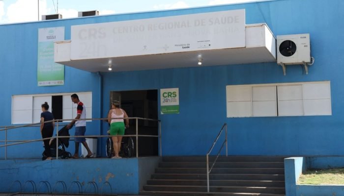 A vítima deu entrada no CRS Nova Bahia. — Foto: A vítima deu entrada no CRS Nova