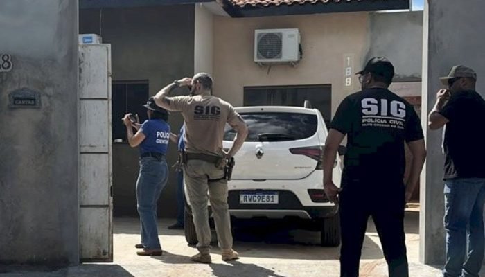 Foto: A reconstituição foi realizada nesta quinta-feira. (Reprodução, Caarapó Ne