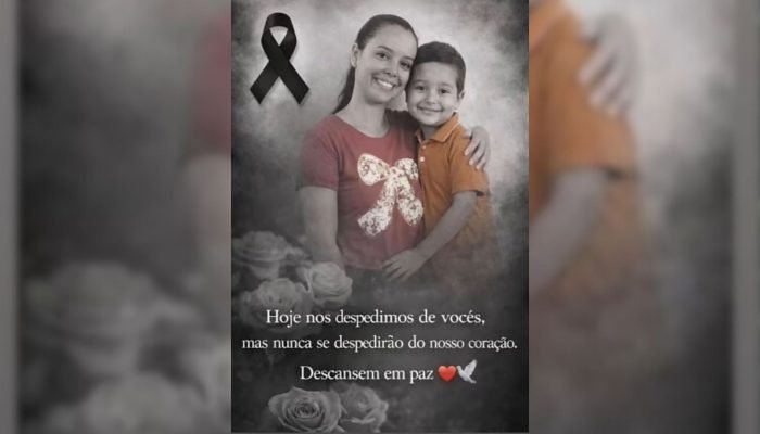 Foto: Mãe e filho estavam em uma motocicleta conduzida pelo marido, quando acont