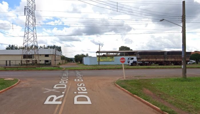 Foto: O homem foi socorrido na Avenida Guaicurus. (Reprodução, Google Street Vie