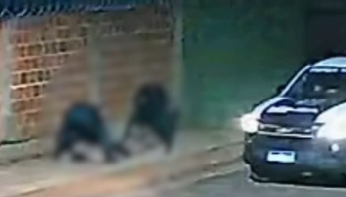 Foto: O caso aconteceu na madrugada desta quarta-feira. (Reprodução, Câmeras de