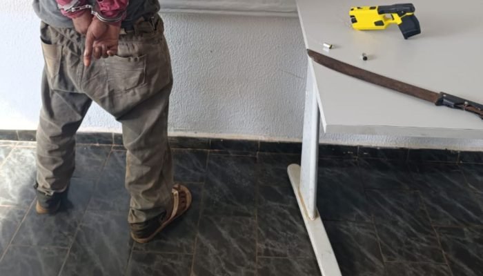 O suspeito foi preso em flagrante. (Foto: Fala Povo, Midiamax)