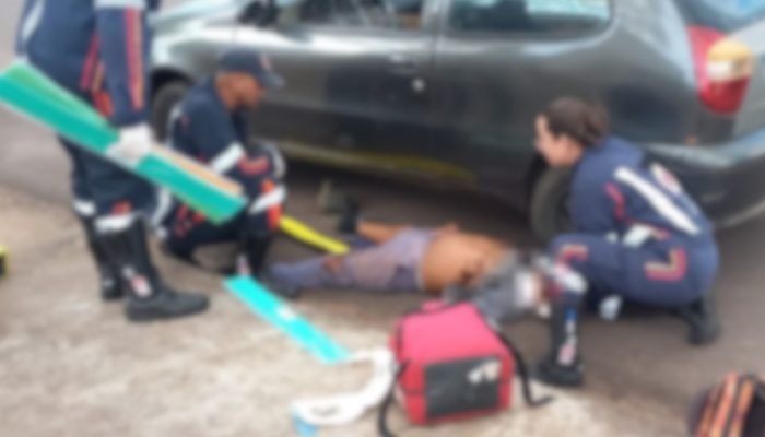 Motociclista morre após ser atingido por condutor sem CNH — Foto: Reprodução, Rá