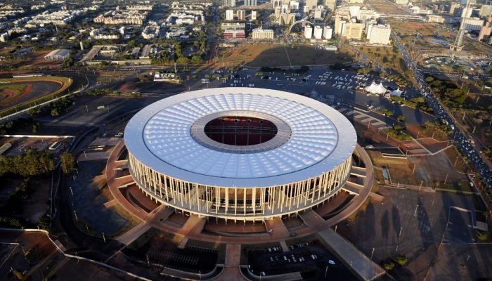 Estádio Mané Garrincha — Foto: Estádio Mané Garrincha: Supercopa Rei 2026 entre