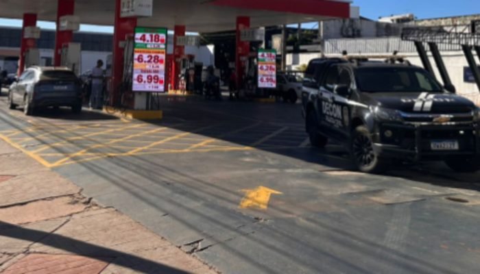 Durante ação Decon fiscalizou 36 tanques de combustível. (Foto: Divulgação PCMS)