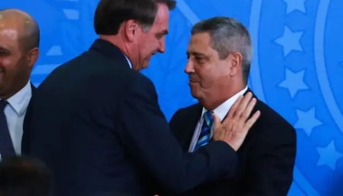 Foto: General Walter Braga Netto atuou como ministro da Casa Civil no governo Bo