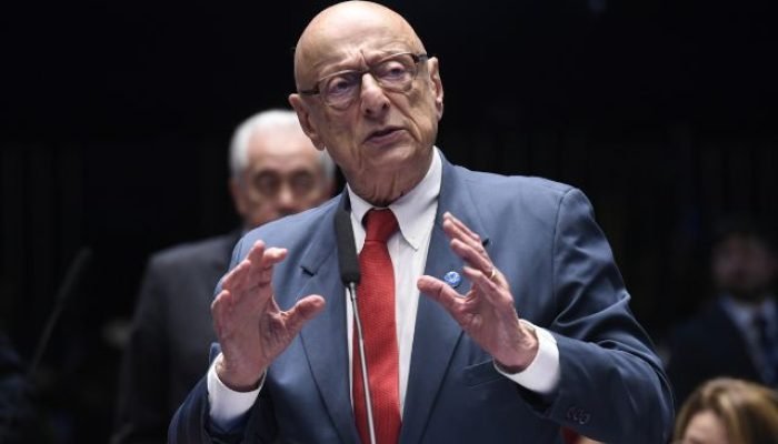 Senador Esperidião Amin é o relator do projeto — Foto: Senador Esperidião Amin é