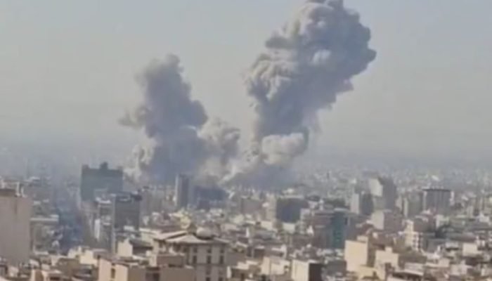 Foto: Irã revida e lança mísseis contra Israel após ataque conjunto com EUA | Re