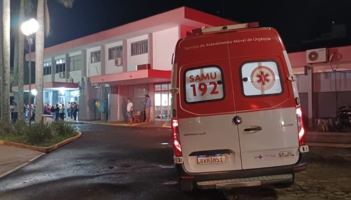 Foto: Samu socorreu a vítima e a encaminhou ao Hospital da Vida. (Arquivo, Jorna