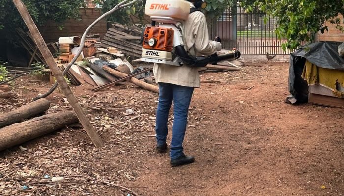 Iguatemi intensifica combate à dengue com bloqueio químico