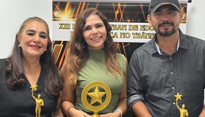 Tacuru recebe prêmio no ranking de atividades e projetos de trânsito de MS
