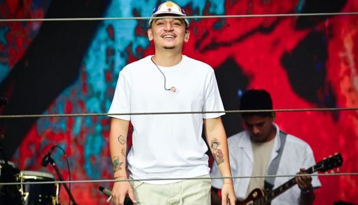 João Gomes se apresenta no Réveillon da Avenida Paulista em São Paulo — Foto: Jo