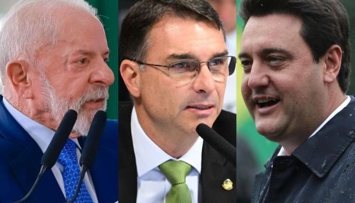 Empate técnico entre Lula e Flávio no segundo turno — Foto: Empate técnico entre