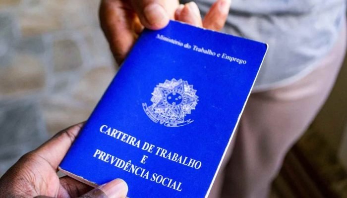Foto: Carteira de Trabalho (Divulgação - Caged).