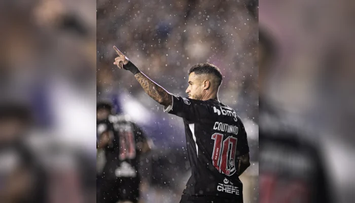 Coutinho marcou para o Vasco — Foto: Coutinho marcou para o Vasco (Foto: Matheus