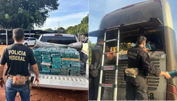 Foto: Apreensão foi feita nesta sexta-feira (20) (Foto: PF)