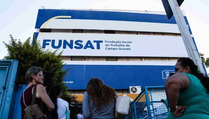 Sede da Funsat em Campo Grande — Foto: Sede da Funsat em Campo Grande. (Henrique