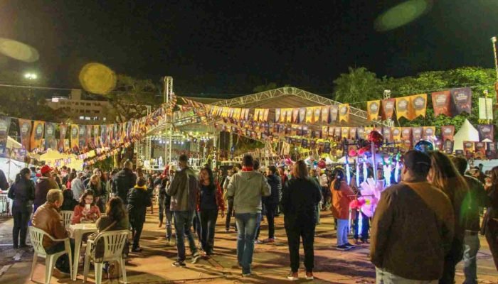 Arraial de Santo Antônio. (Divulgação, PMCG) — Foto: Arraial de Santo Antônio. (