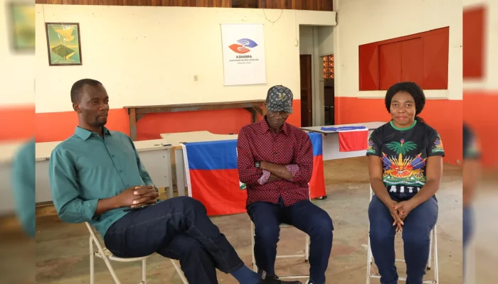 Haitianos se reunirão nesta sexta-feira à partir das 18h30 — Foto: Haitianos se