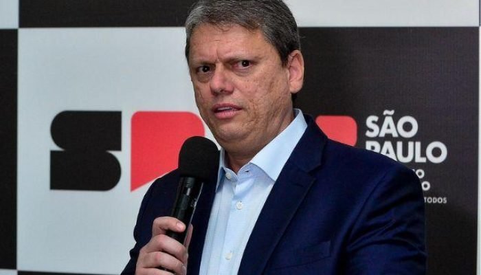 Governador de SP, Tarcísio de Freitas — Foto: Governador de SP, Tarcísio de Frei