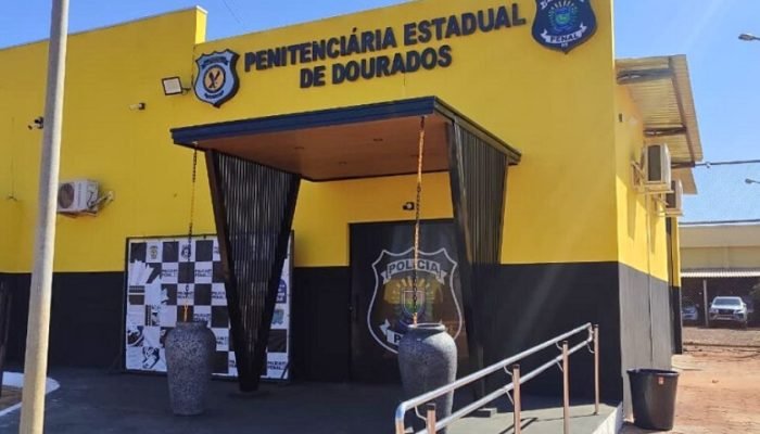 Foto: Penitenciária Estadual de Dourados (Foto: Divulgação).