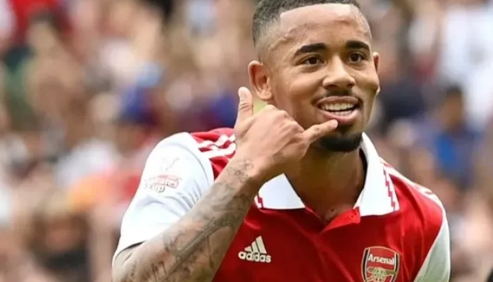 Foto: Gabriel Jesus, atacante do Arsenal (Foto: Divulgação)