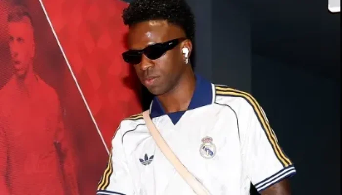 Foto: Vini Jr, atacante do Real Madrid (Foto: Divulgação)