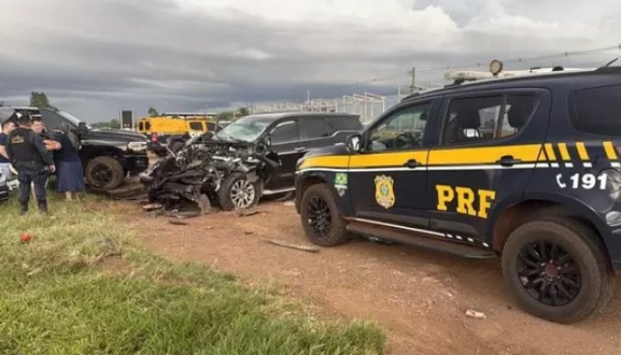 Perseguição Policial em Ponta Porã Termina em Acidente com Caminhonete Furtada