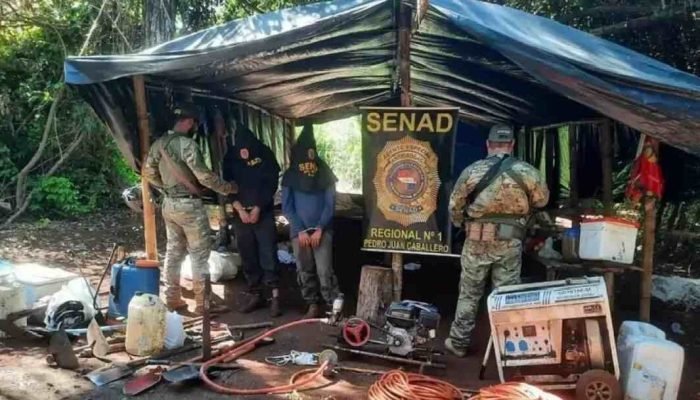 Operação prendeu dois traficante (Foto: Senad)
