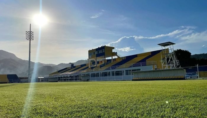 Foto: Estádio Lourival Gomes de Almeida, em Saquarema • Reprodução Instagram