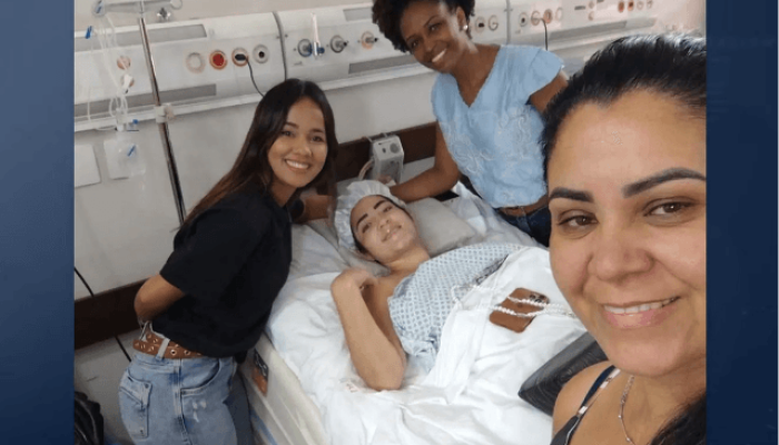 Foto: Sindy Mirela é a primeira paciente do Tocantins a receber tratamento exper
