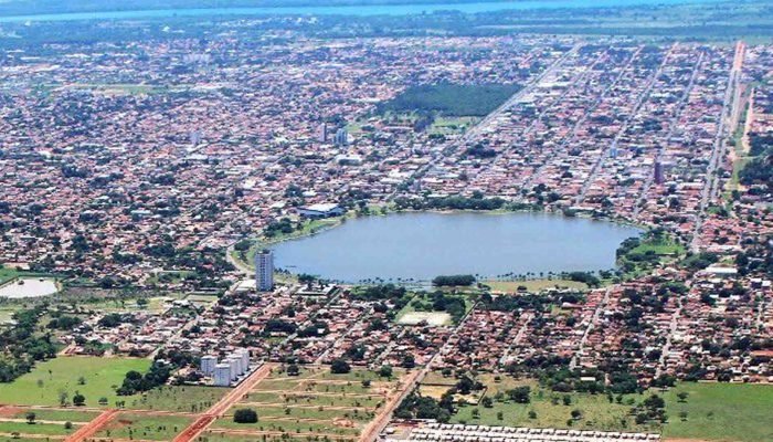 Três Lagoas em visão aérea. — Foto: Três Lagoas em visão aérea. (PMTL, Divulgaçã