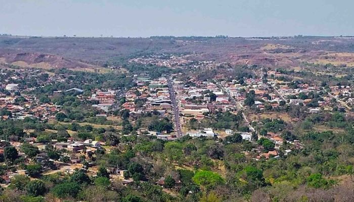 Vista aérea de Camapuã. (Saul Schramm, Subcom-MS) — Foto: Vista aérea de Camapuã