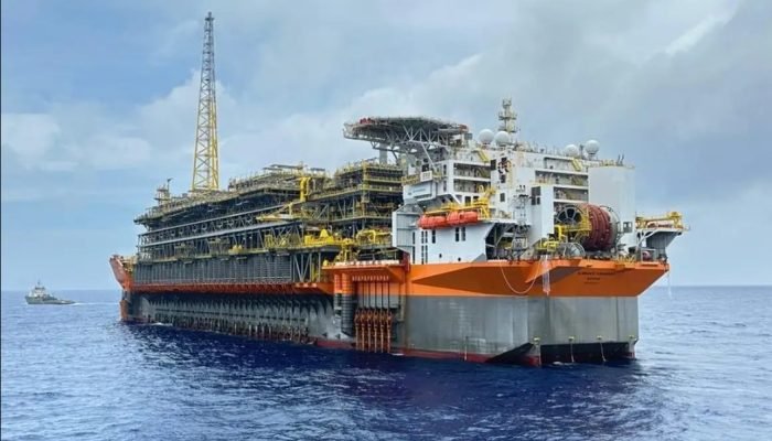 Plataforma de petróleo. (Foto: SBM/Divulgação)