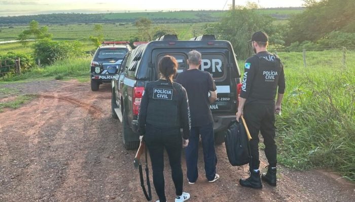 Homem era procurado pela Justiça do paraná, de Marechal Rondon (foto: Polícia Civil MS)