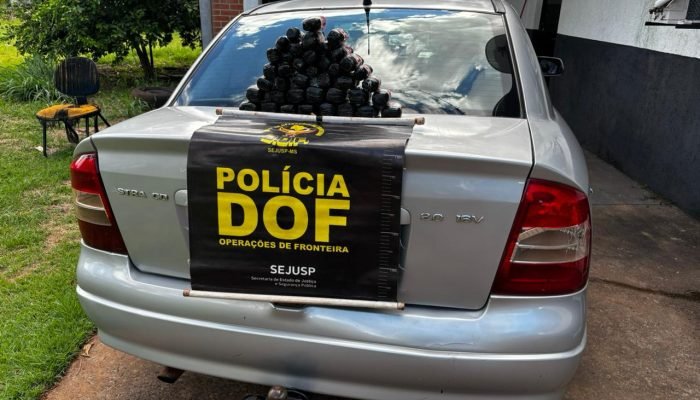 DOF apreende oito quilos de haxixe marroquino que seria transportado para São Paulo