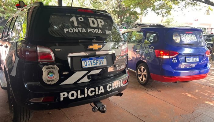 Polícia Civil e Guarda Civil de Ponta Porã prendem autor de furto de motocicleta