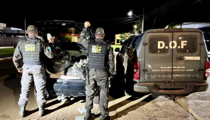 Polícia do DOF apreende mais de 150 kg de maconha, haxixe e skunk em Amambai