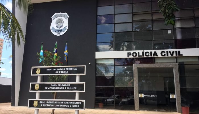 Foto: Caso foi registrado na Delegacia de Polícia Civil de Corumbá. (Divulgação)