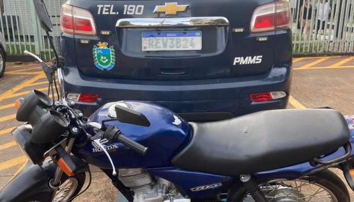 Polícia Militar em ação — Foto: PM MS