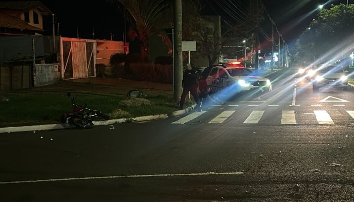 Local onde terminou a perseguição — Foto: Local onde terminou a perseguição (Fot