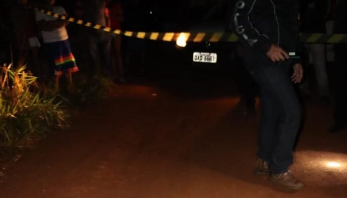 Homem foi encontrado morto na Aldeia Jaguapiru — Foto: Homem foi encontrado mort