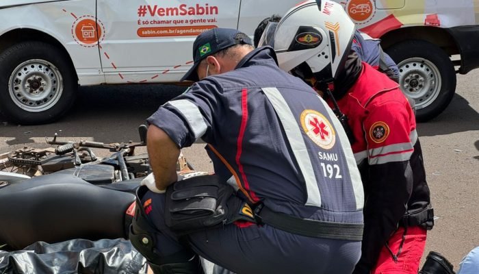 Foto: Equipes do SAMU e do Corpo de Bombeiros atenderam a ocorrência - Foto: Hen