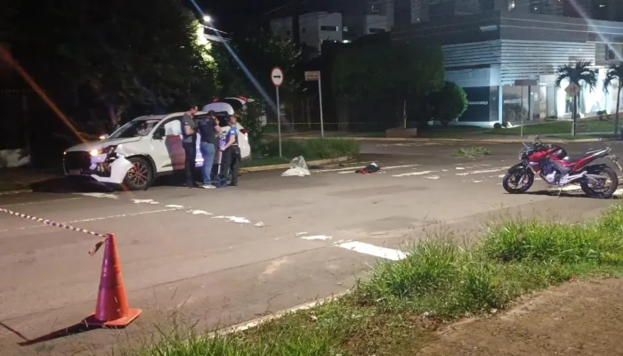 Local onde ocorreu o acidente. — Foto: Local onde ocorreu o acidente. (Foto: Mid